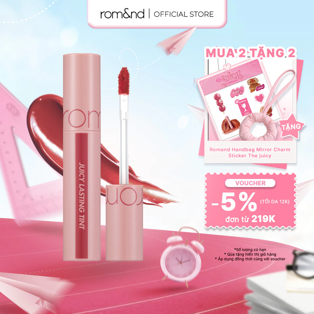 Romand Juicy Lasting Tint Hàn Quốc 5.5g
